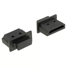   Delock 64029 HDMI-A kimenethez porvédő fogantyúval 10 db fekete
