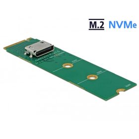 Delock M.2 M kulcs 1 x OCuLink SFF-8612 átalakítóhoz