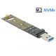 Delock M.2 NVMe PCIe -> USB 3.1 Gen 2 adapter (64069)