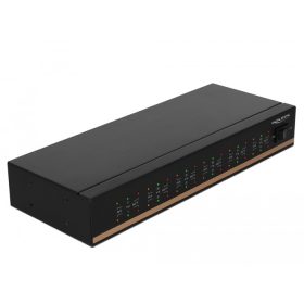   Delock USB 2.0 csatlakozóval rendelkező, 12 portos, soros RS-232 hub túlterhelés védelemmel és kibőv