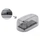 Delock USB Type-C  Dokkoló Állomás 1 x SATA HDD / SSD számára, átlátszó (64089)