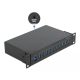 Delock 10  ipari hub 10 x USB 3.2 Gen 1 A-típusú csatlakozóval