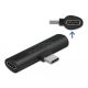 Delock Fekete adapter USB Type-C  - 2 db. USB Type-C  PD (64114)