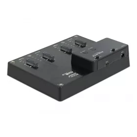   Delock M.2 dokkoló állomás 4 db. M.2 NVMe PCIe SSD-hez klón funkcióval (64124)