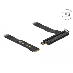   Delock M.2 kulcs M - PCIe x16 NVMe adapter 20 cm hosszú kábellel (64133)