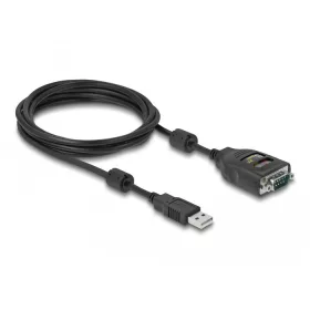   Delock Adapter USB 2.0 A-típusú - soros RS-232 D-Sub 9 tűs 2.5 kV galvanikusan izolált 2 m