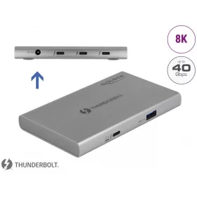Delock 4 portos USB-C Hub (64157)