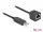 Delock Soros kapcsolati kábel FTDI chipszettel, USB 2.0 A-típusú apa - RS-232 RJ45 anya, 50 cm hossz (64163)