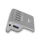Delock USB 10 Gbps Hub 4 A-típusú USB porttal + 1 gyorstöltő porttal beleértve a tápellátást (64182)