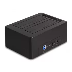 Delock 2x SATA HDD / SSD külső dokkoló fekete (64187)