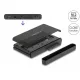 Delock USB Type-C átalakító 1 db. M.2 NVMe SSD + 1 db. SATA SSD / HDD klón funkcióval (64190)