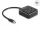 Delock USB 3.2 Gen 2 USB Type-C hub 4 x USB Type-A csatlakozóaljzattal   10 Gbps
