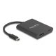 Delock USB Type-C  adapter DisplayPort (DP Alt mód) 8K-hoz HDR és 60 W tápellátással