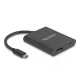Delock USB Type-C  adapter DisplayPort (DP Alt mód) 8K-hoz HDR és 60 W tápellátással