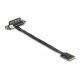 Delock M.2 kulcs A+E - PCIe x4 NVMe adapter hajlított 20 cm hosszú kábellel (64218)