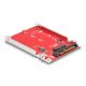 Delock 2.5  átalakító U.3 SFF-8639 - M.2 NVMe M aljzat - 7 mm