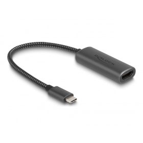   Delock USB Type-C  adapter HDMI (DP Alt Mode) 8K-hez HDR funkcióval alumínium