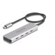 Delock USB 10 Gbps USB Type-C  hub 4 x USB Type-C  anya csatlakozóval és 35 cm hosszú csatlakozó kábellel