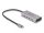 Delock USB 10 Gbps USB Type-C  hub 4 x USB Type-C  anya csatlakozóval és 1 x USB Type-C  PD 85 wattos csatlakozóval, 30 cm csatlakozó kábellel