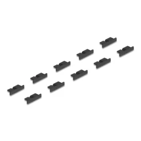   Delock Porvédő USB 3.0 Micro-B típusú kimenethez fogantyú nélkül 10 darab fekete (64243)