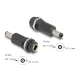 Delock Adapter, DC 5,5 x 2,1 mm-csatlakozóhüvely, DC 5,5 x 2,5 mm méretű apa (64255)