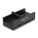 Delock Külső USB 5 Gbps 3 Port Hubon keresztül 2 x A-típusú USB, 1 x USB Type-C -k és 2 bemenetes kártyaolvasó záró csavarmenettel