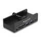 Delock Külső USB 5 Gbps 3 Port Hubon keresztül 2 x A-típusú USB, 1 x USB Type-C -k és 2 bemenetes kártyaolvasó záró csavarmenettel