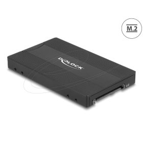   Delock Átalakító M.2 kulcs M NVMe SSD - U.2 vagy M.2 kulcs B SATA SSD - SATA - eszközmentes