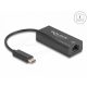 Delock USB 2.0 Type-C  adapter 10/100 Mbps LAN-hoz