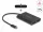 Delock USB Type-C  adapter 2 x DisplayPort 4K 60 Hz-hez DisplayLink  grafikával és USB PD-vel