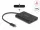 Delock USB Type-C  adapter 2 x HDMI 4K 60 Hz-hez DisplayLink  grafikával és USB PD-vel