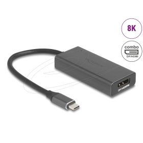  Delock USB Type-C  adapter - HDMI / DisplayPort Kombo Port 8K