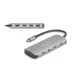 Delock 7 portos USB 10 Gbps Hub és 4K HDMI kimenet USB Type-C  csatlakozóval és PD 3.0 90 Watt