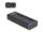Delock 7 portos USB hub 4 10 Gbps-s porttal és 4 gyorstöltő porttal kijelzővel és kapcsolóval
