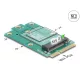 Delock Mini PCIe apa - M.2 kulcs A csatlakoztató adapter (64339)