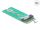 Delock M.2 kulcs E apa - M.2 kulcs E csatlakoztató   port mentesítő és kibővítő adapter (64340)