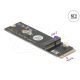 Delock Átalakító M.2 kulcs M apa - M.2 kulcs E csatlakoztató USB és PCIe modulhoz