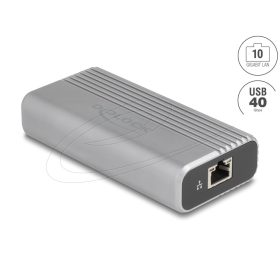   Delock USB 40 Gbps USB Type-C  hálózati adapter 10 Gigabit LAN 1 x RJ45
