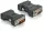 Delock DL65016 VGA 15 tűs female -> DVI 24+5 male adapter