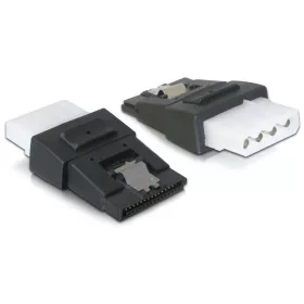   Delock DL65046 power 4 tűs Molex female -> SATA power 15 tűs male rögzítővel