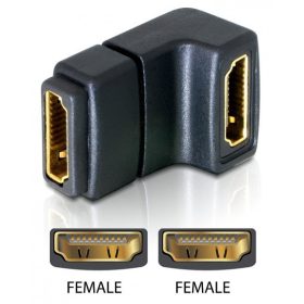   Delock DL65075 HDMI female -> HDMI female 90° elforgatott adapter