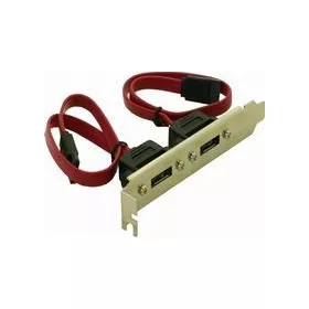   Delock  2x SATA --> 2x eSATA hátlapi kivezetés (DL65116)