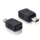 Delock DL65155 USB mini male --> USB micro-A+B female adapter