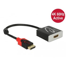   Delock Aktív DisplayPort 1.4 - HDMI átalakító 4K 60 Hz HDR (65207)