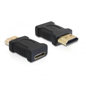   Delock DL65262 nagy sebességű HDMI - A apa -> C anya adapter