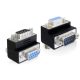Delock DL65267 Sub-D 9 pin apa -> anya 270°-ban elforgatott adapter