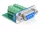 Delock DL65268 D-Sub 9 pin anya -> terminál blokk 10 pines adapter