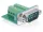 Delock DL65269 D-Sub 9 pines apa -> terminál blokk 10 pines adapter