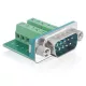 Delock DL65269 D-Sub 9 pines apa -> terminál blokk 10 pines adapter