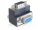 Delock 65290 VGA apa / anya 270°-ban elforgatott adapter